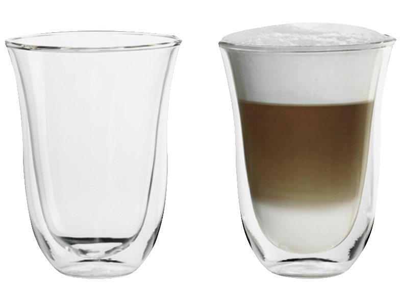 Latte-Macchiatto-Gläser 2er Set Doppelwandig